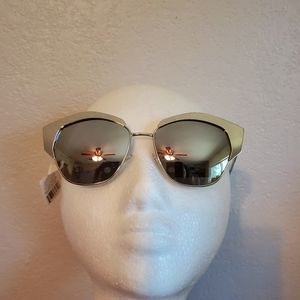 Jose Jeans Silver Metallic Sunglasses